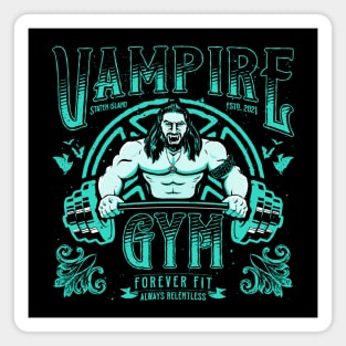 Vampire Gym Magnet